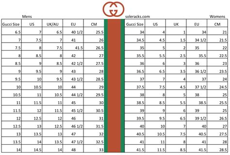 gucci schuhe größe ausfallen|Gucci size chart.